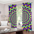 Twinkle Psychedelic Optical Illusion Grommet Curtains
