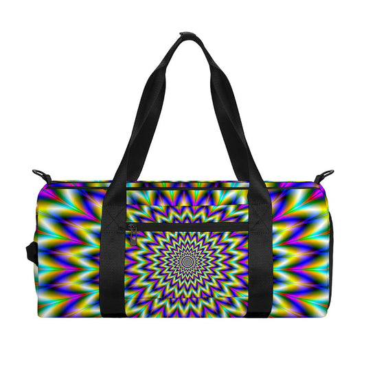 Twinkle Psychedelic Optical Illusion Gym Bag