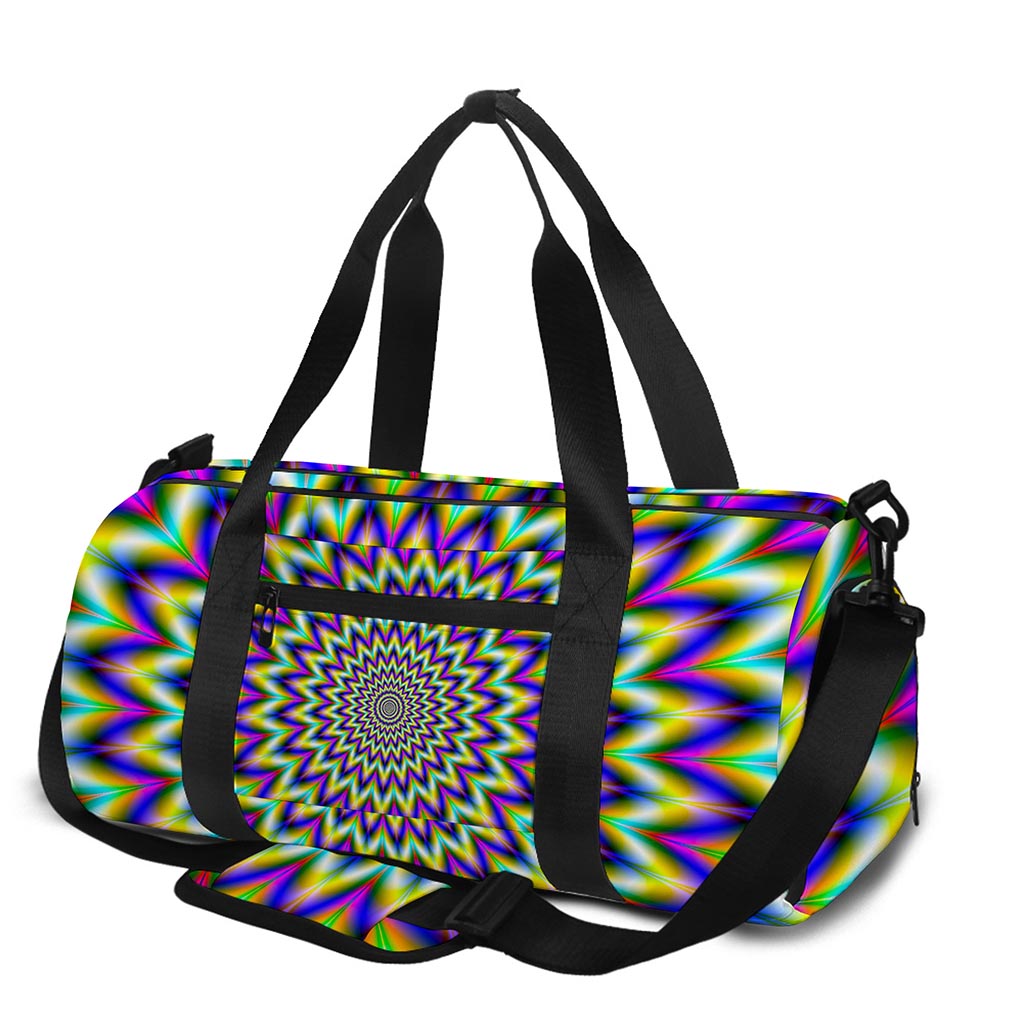 Twinkle Psychedelic Optical Illusion Gym Bag