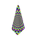 Twinkle Psychedelic Optical Illusion Hand Towel