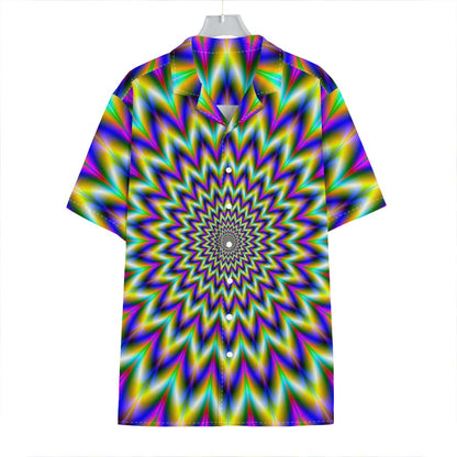 Twinkle Psychedelic Optical Illusion Hawaiian Shirt