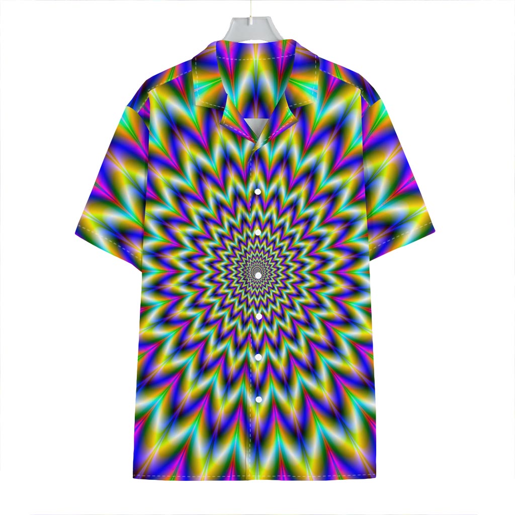 Twinkle Psychedelic Optical Illusion Hawaiian Shirt