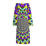 Twinkle Psychedelic Optical Illusion Hooded Bathrobe