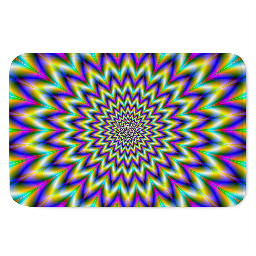 Twinkle Psychedelic Optical Illusion Indoor Door Mat