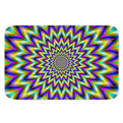 Twinkle Psychedelic Optical Illusion Indoor Door Mat