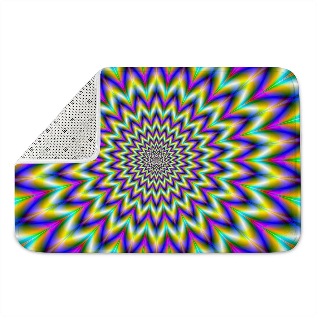 Twinkle Psychedelic Optical Illusion Indoor Door Mat
