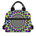 Twinkle Psychedelic Optical Illusion Insulated Lunch Bag