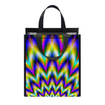 Twinkle Psychedelic Optical Illusion Insulated Lunch Tote