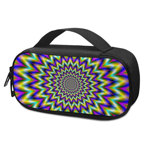 Twinkle Psychedelic Optical Illusion Insulin Cooler Travel Case