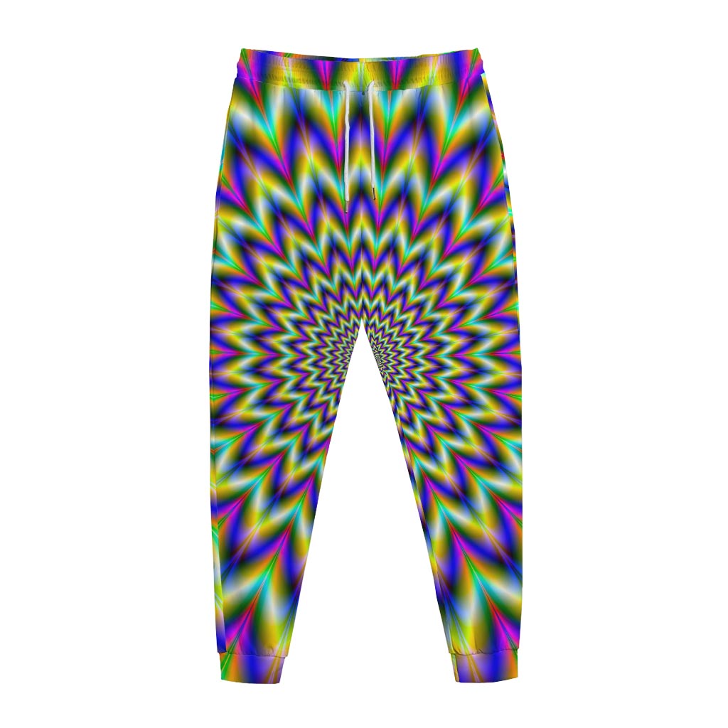 Twinkle Psychedelic Optical Illusion Jogger Pants