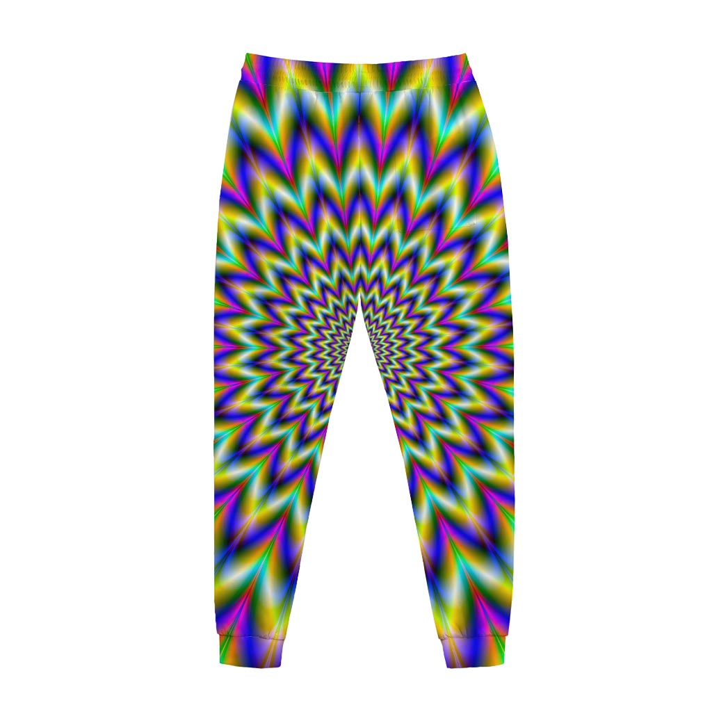 Twinkle Psychedelic Optical Illusion Jogger Pants