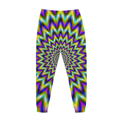 Twinkle Psychedelic Optical Illusion Jogger Pants