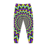 Twinkle Psychedelic Optical Illusion Jogger Pants
