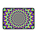 Twinkle Psychedelic Optical Illusion Kitchen Mat