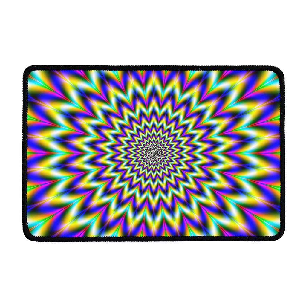 Twinkle Psychedelic Optical Illusion Kitchen Mat