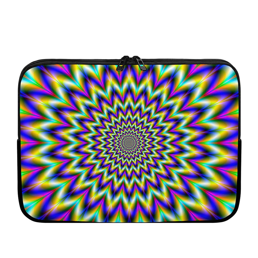 Twinkle Psychedelic Optical Illusion Laptop Sleeve