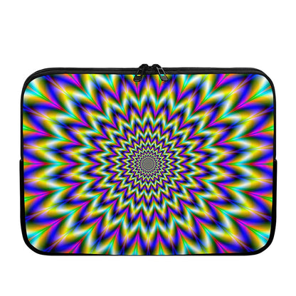 Twinkle Psychedelic Optical Illusion Laptop Sleeve