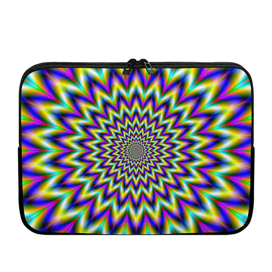 Twinkle Psychedelic Optical Illusion Laptop Sleeve
