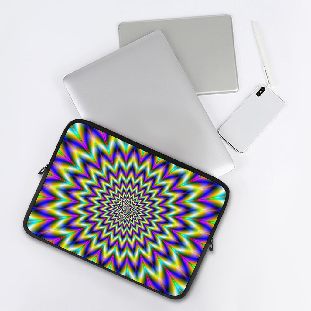 Twinkle Psychedelic Optical Illusion Laptop Sleeve