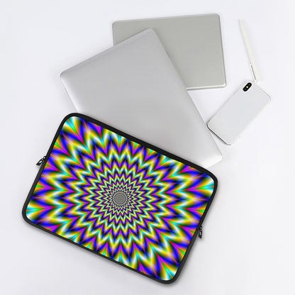 Twinkle Psychedelic Optical Illusion Laptop Sleeve