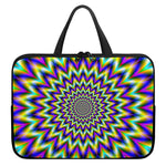 Twinkle Psychedelic Optical Illusion Laptop Sleeve With Handle