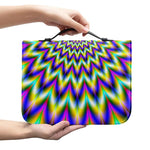 Twinkle Psychedelic Optical Illusion Leather Bible Cover