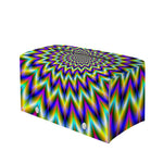 Twinkle Psychedelic Optical Illusion Leather Tissue Box Cover