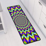 Twinkle Psychedelic Optical Illusion Long Kitchen Mat
