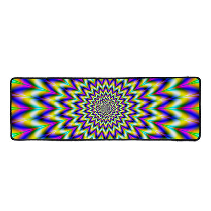 Twinkle Psychedelic Optical Illusion Long Kitchen Mat