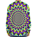 Twinkle Psychedelic Optical Illusion Long Sleeve Baseball Jersey