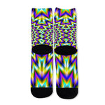 Twinkle Psychedelic Optical Illusion Long Socks