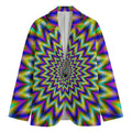 Twinkle Psychedelic Optical Illusion Men's Blazer
