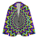 Twinkle Psychedelic Optical Illusion Men's Blazer