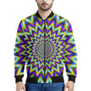 Twinkle Psychedelic Optical Illusion Men's Bomber Jacket