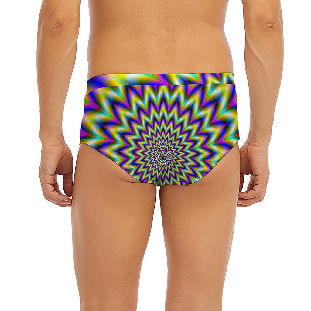 Twinkle Psychedelic Optical Illusion Men's Briefs