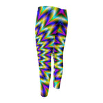 Twinkle Psychedelic Optical Illusion Men's Compression Pants