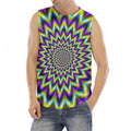 Twinkle Psychedelic Optical Illusion Men's Fitness Tank Top