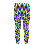 Twinkle Psychedelic Optical Illusion Men's leggings