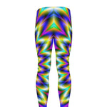 Twinkle Psychedelic Optical Illusion Men's leggings