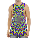 Twinkle Psychedelic Optical Illusion Men's Muscle Tank Top