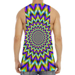 Twinkle Psychedelic Optical Illusion Men's Muscle Tank Top