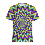 Twinkle Psychedelic Optical Illusion Men's Sports T-Shirt