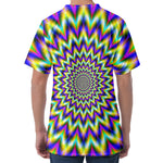 Twinkle Psychedelic Optical Illusion Men's Velvet T-Shirt