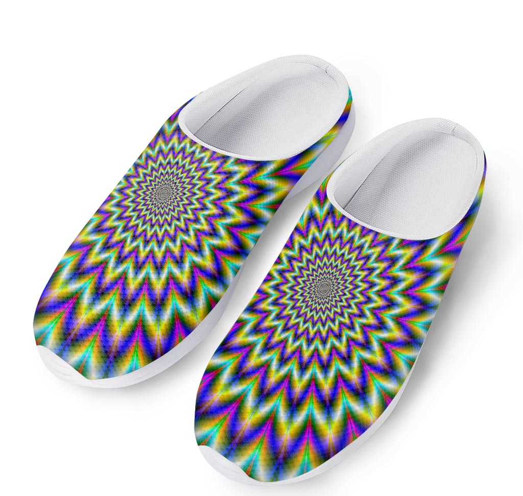 Twinkle Psychedelic Optical Illusion Mesh Casual Shoes