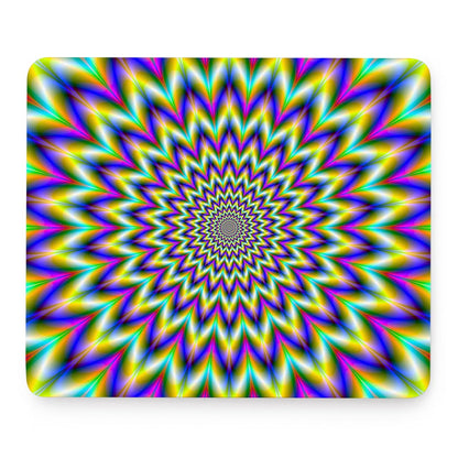 Twinkle Psychedelic Optical Illusion Mouse Pad