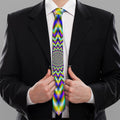 Twinkle Psychedelic Optical Illusion Necktie