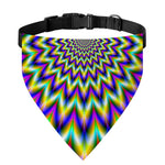 Twinkle Psychedelic Optical Illusion Over The Collar Dog Bandana