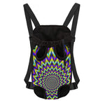Twinkle Psychedelic Optical Illusion Pet Carrier Backpack