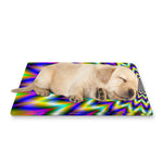 Twinkle Psychedelic Optical Illusion Pet Cooling Mat Cover