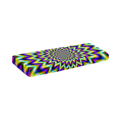 Twinkle Psychedelic Optical Illusion Piano Keyboard Cover